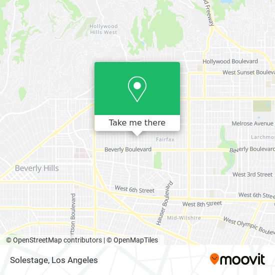 Solestage map