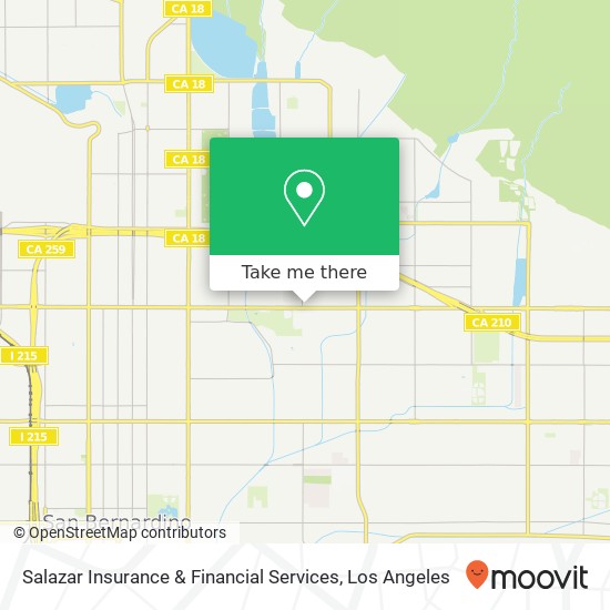 Mapa de Salazar Insurance & Financial Services