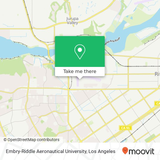 Embry-Riddle Aeronautical University map