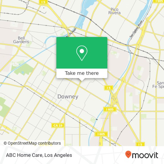 ABC Home Care map