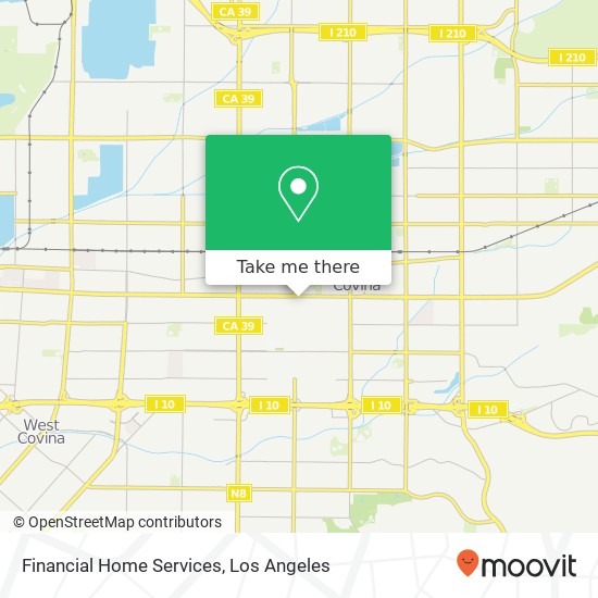 Financial Home Services map