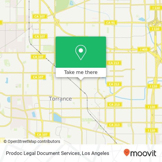 Prodoc Legal Document Services map