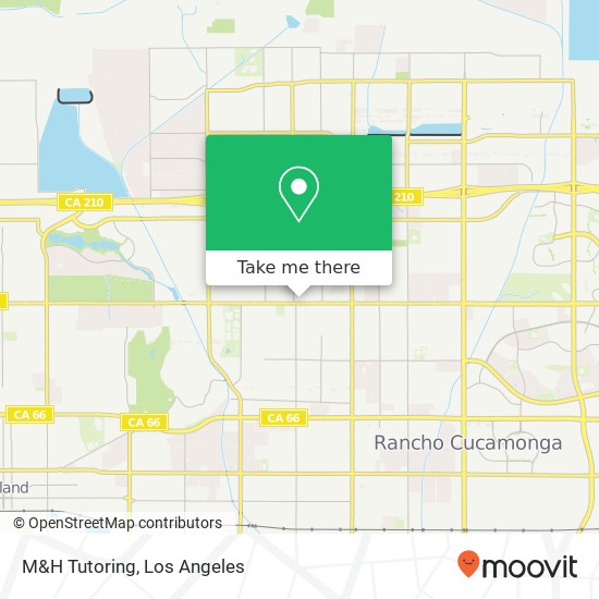 M&H Tutoring map