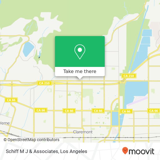 Schiff M J & Associates map