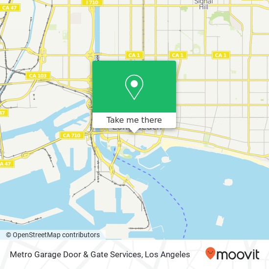 Mapa de Metro Garage Door & Gate Services