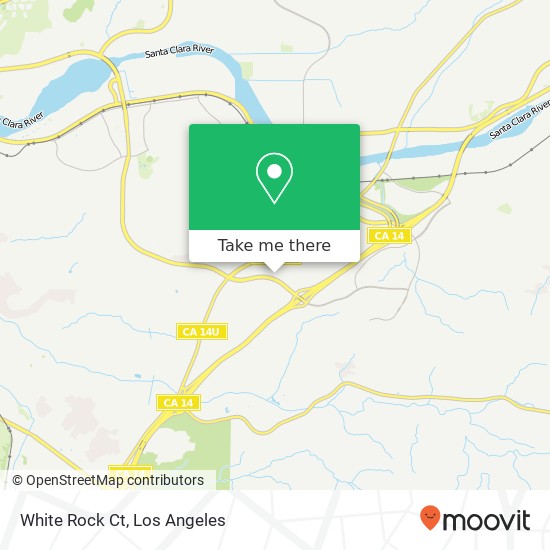 White Rock Ct map