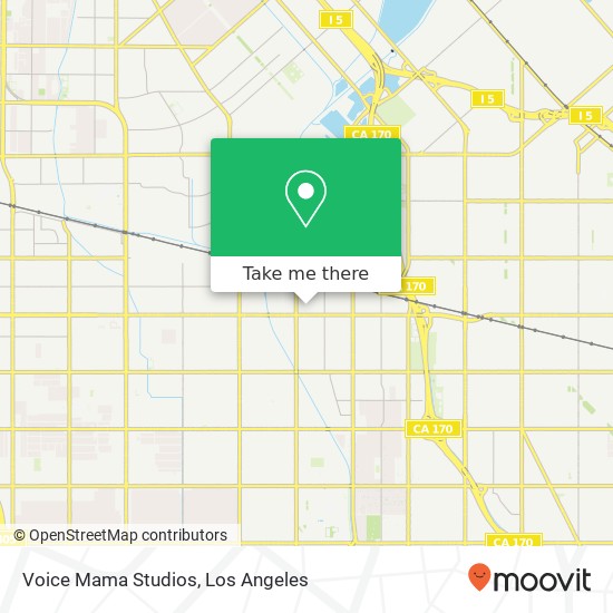 Voice Mama Studios map