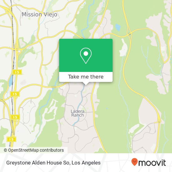 Mapa de Greystone Alden House So