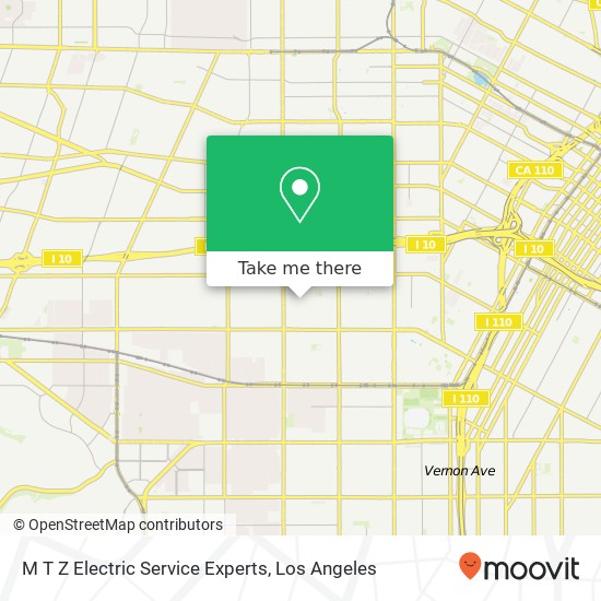 M T Z Electric Service Experts map