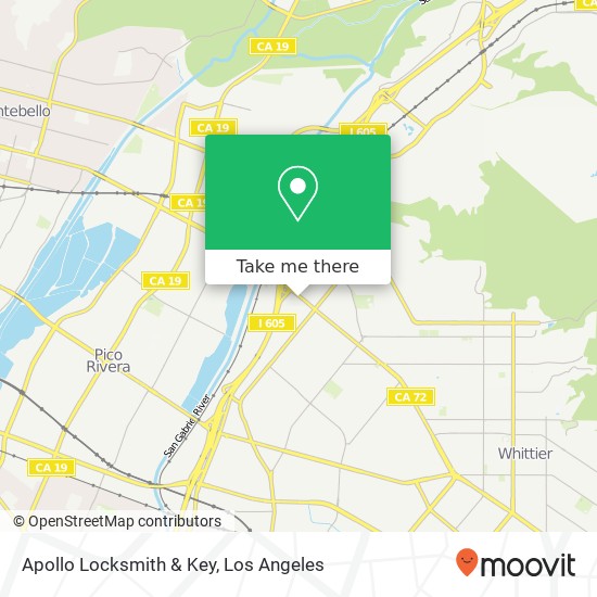 Apollo Locksmith & Key map