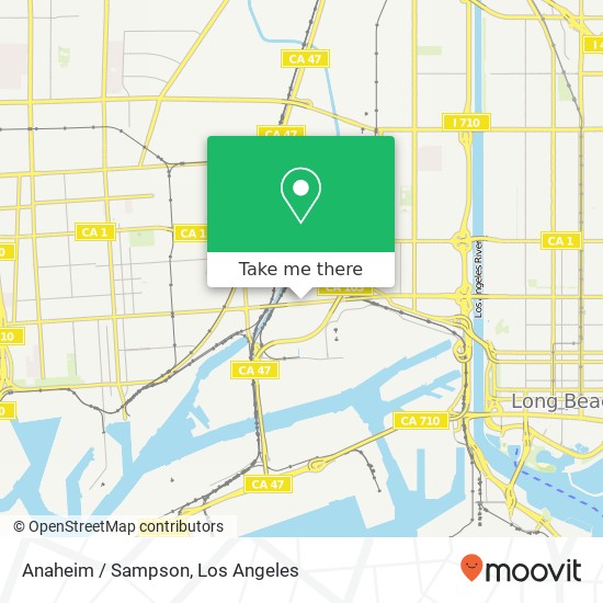 Anaheim / Sampson map