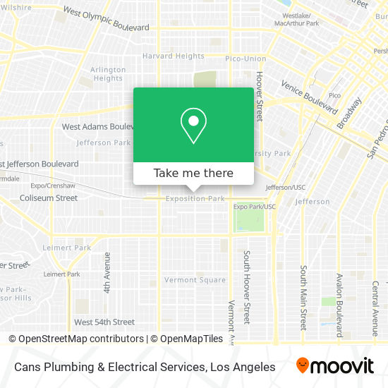 Cans Plumbing & Electrical Services map