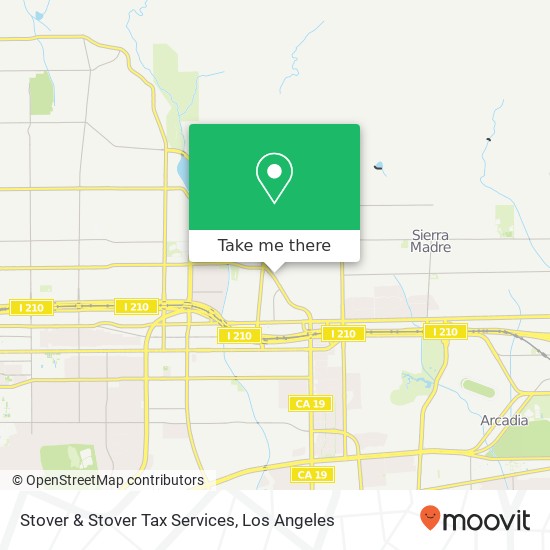 Stover & Stover Tax Services map