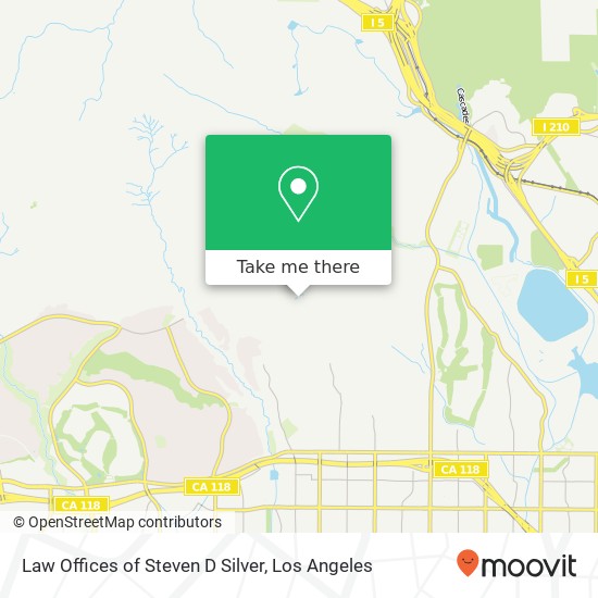 Law Offices of Steven D Silver map