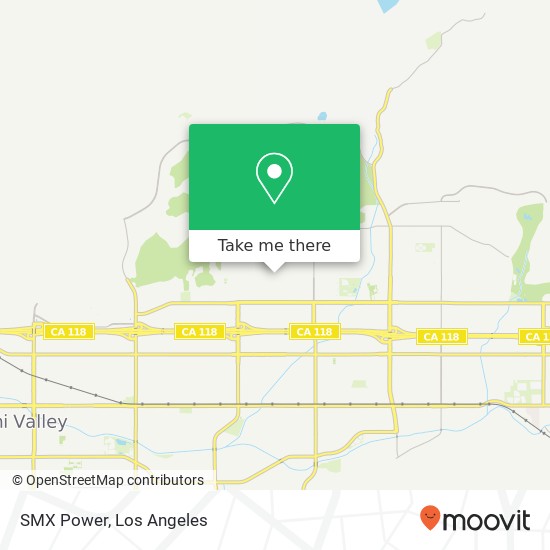 SMX Power map