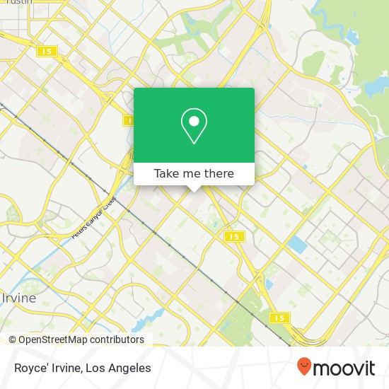 Mapa de Royce' Irvine