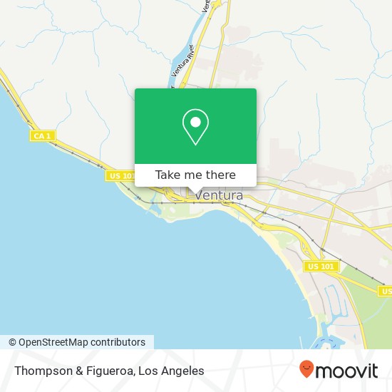 Thompson & Figueroa map
