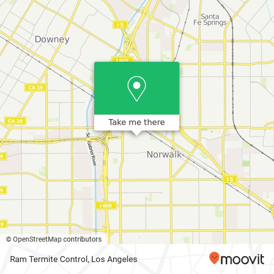 Ram Termite Control map