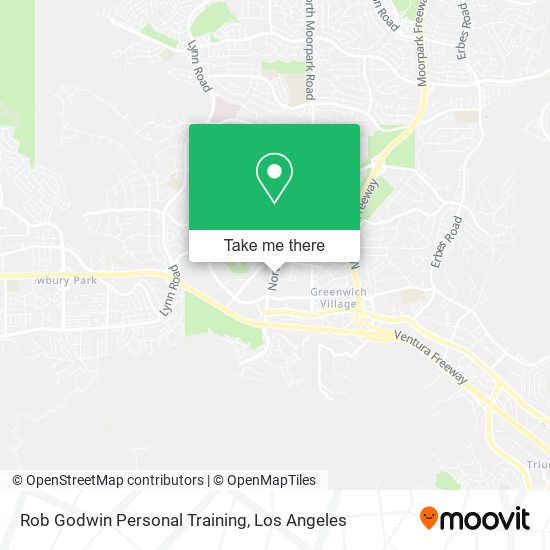 Mapa de Rob Godwin Personal Training