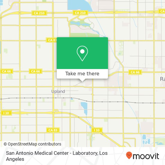 San Antonio Medical Center - Laboratory map