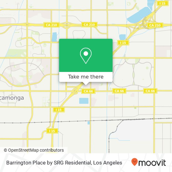 Barrington Place by SRG Residential map