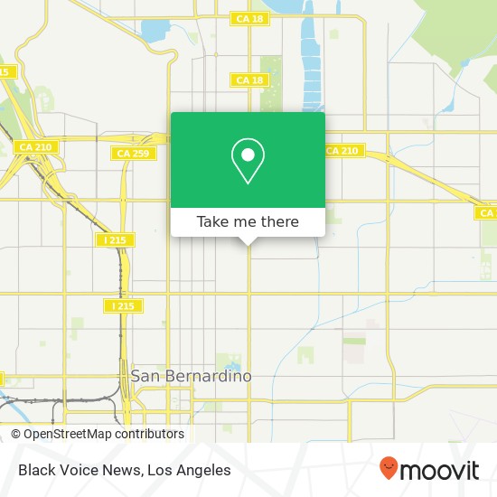 Black Voice News map