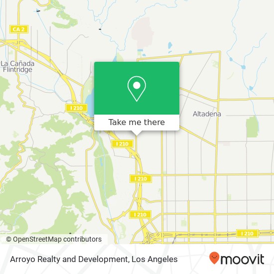 Arroyo Realty and Development map