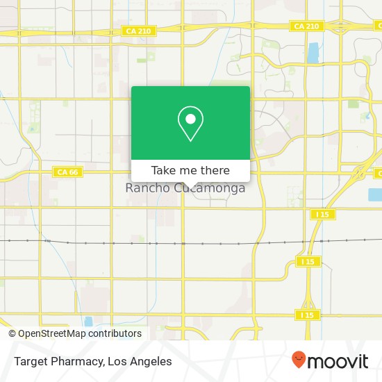 Mapa de Target Pharmacy