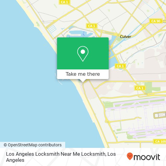 Mapa de Los Angeles Locksmith Near Me Locksmith