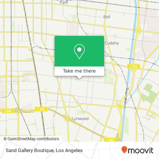Sand Gallery Boutique map