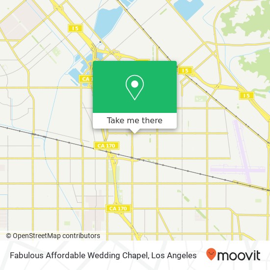 Mapa de Fabulous Affordable Wedding Chapel