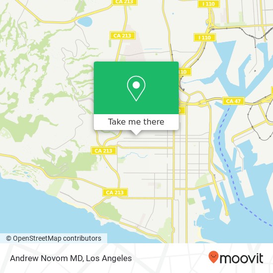 Andrew Novom MD map