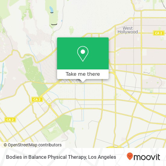 Bodies in Balance Physical Therapy map