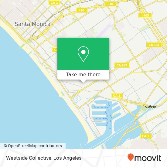 Westside Collective map