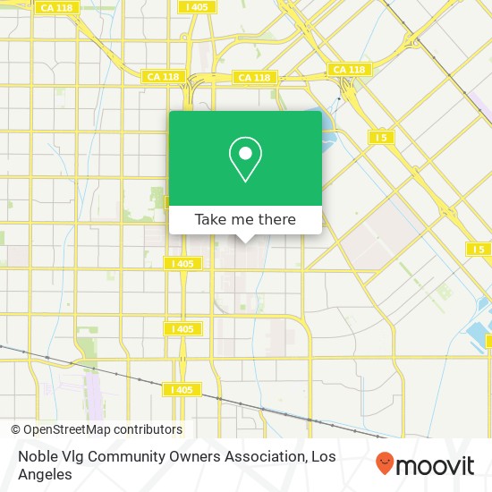Noble Vlg Community Owners Association map