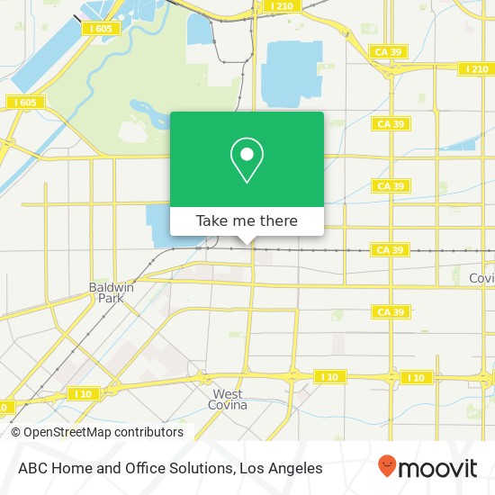 Mapa de ABC Home and Office Solutions