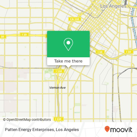 Patten Energy Enterprises map