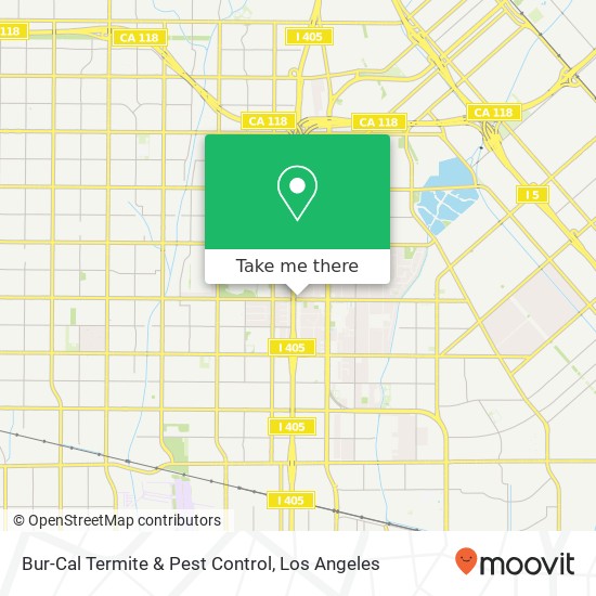 Bur-Cal Termite & Pest Control map