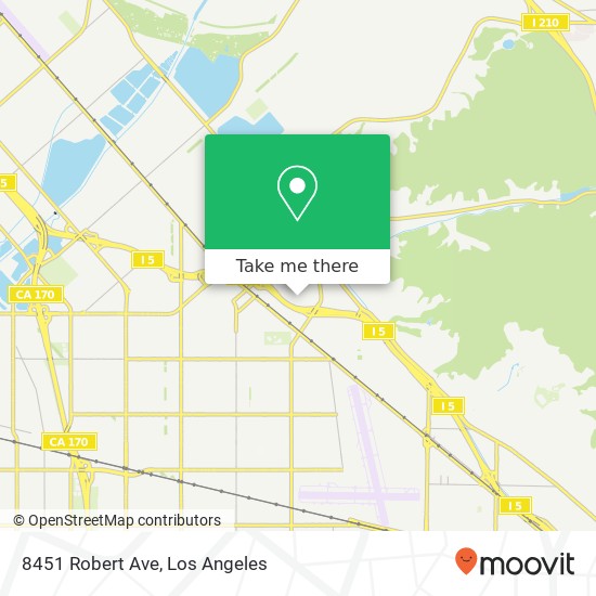 Mapa de 8451 Robert Ave