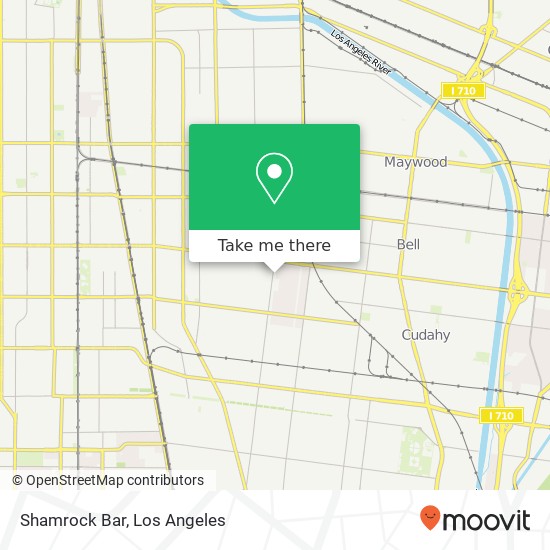Shamrock Bar map