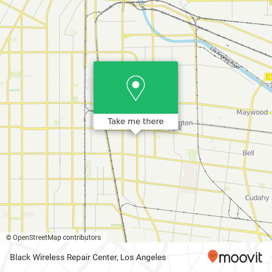 Black Wireless Repair Center map