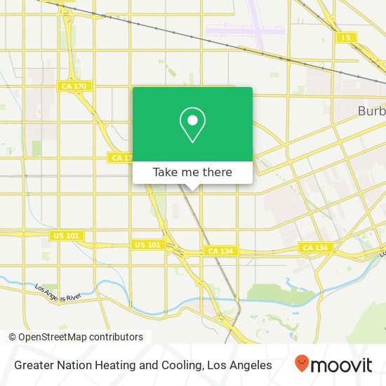 Greater Nation Heating and Cooling map