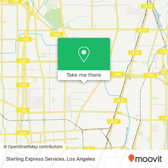 Sterling Express Services map