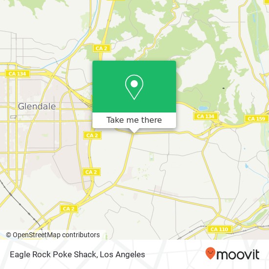 Mapa de Eagle Rock Poke Shack