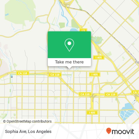 Mapa de Sophia Ave