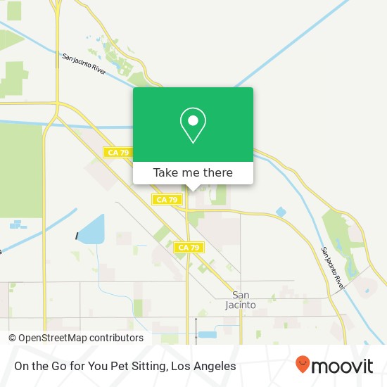 On the Go for You Pet Sitting map