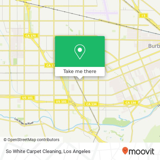 So White Carpet Cleaning map