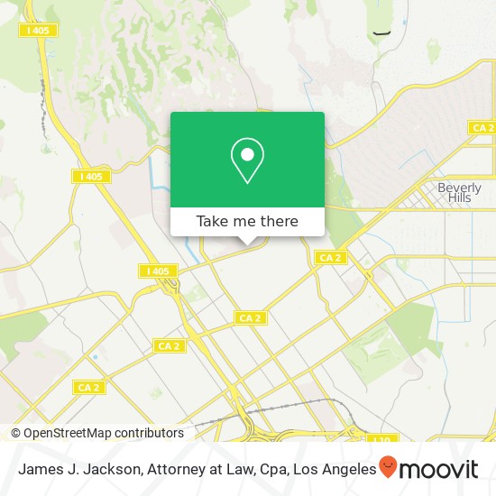 James J. Jackson, Attorney at Law, Cpa map