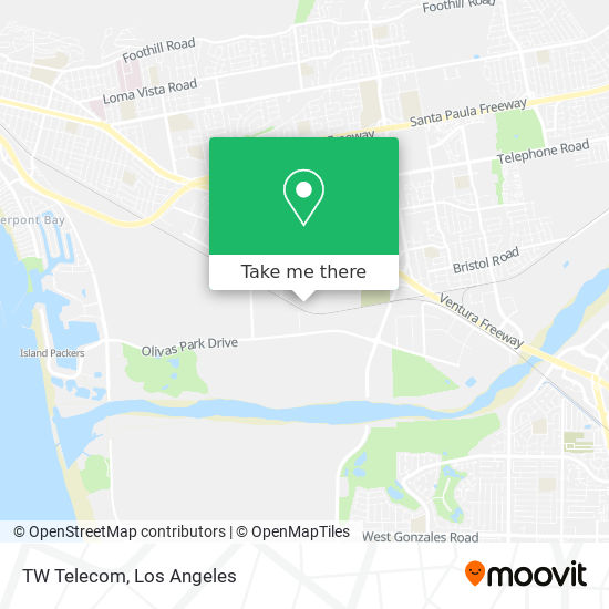 TW Telecom map