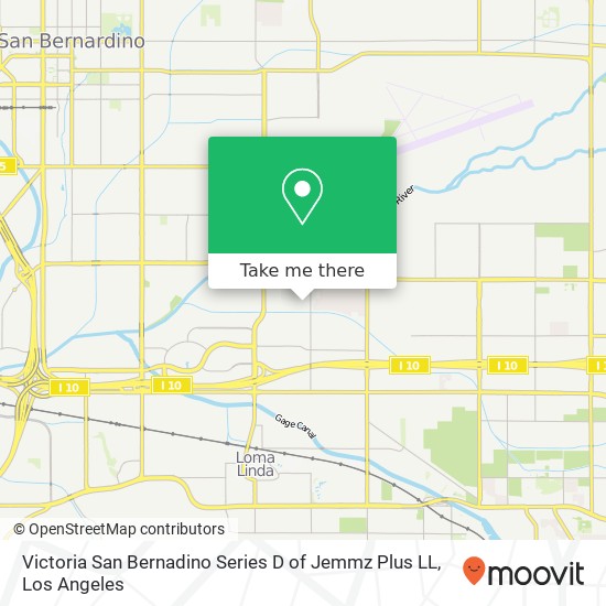 Victoria San Bernadino Series D of Jemmz Plus LL map